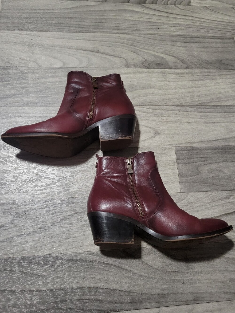 Patricia Nash Suzanna Merlot Booties